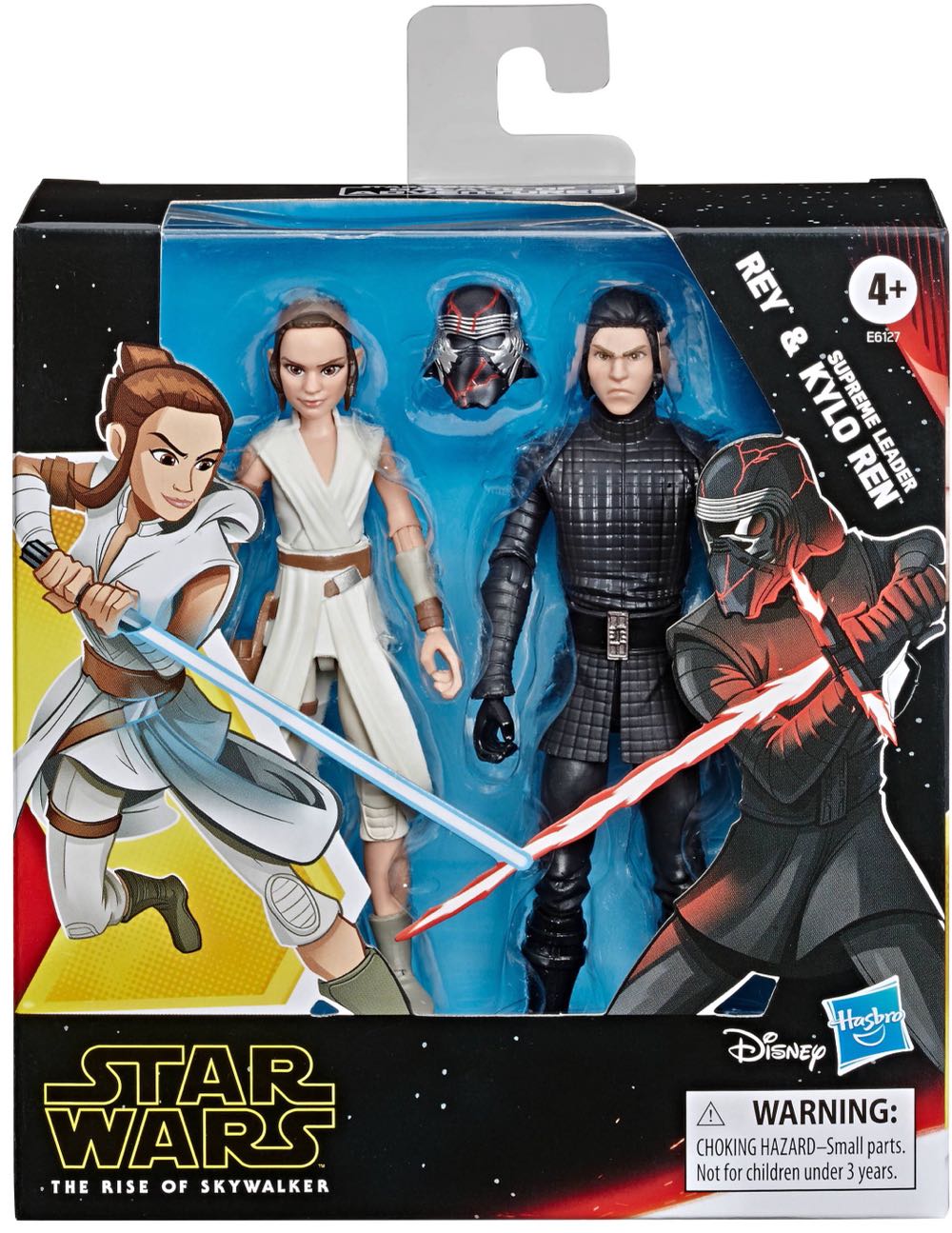 Supreme Leader Kylo Ren - Hasbro (Galaxy of Adventure 5” 2019: 2-Pack) action figure collectible [Barcode 630509871575] - Main Image 2