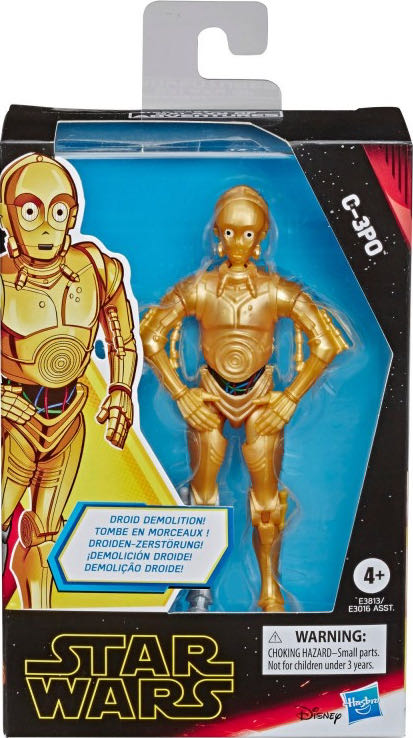 C-3PO - Disney / Hasbro (Galaxy of Adventure 5” 2019) action figure collectible [Barcode 630509867486] - Main Image 2