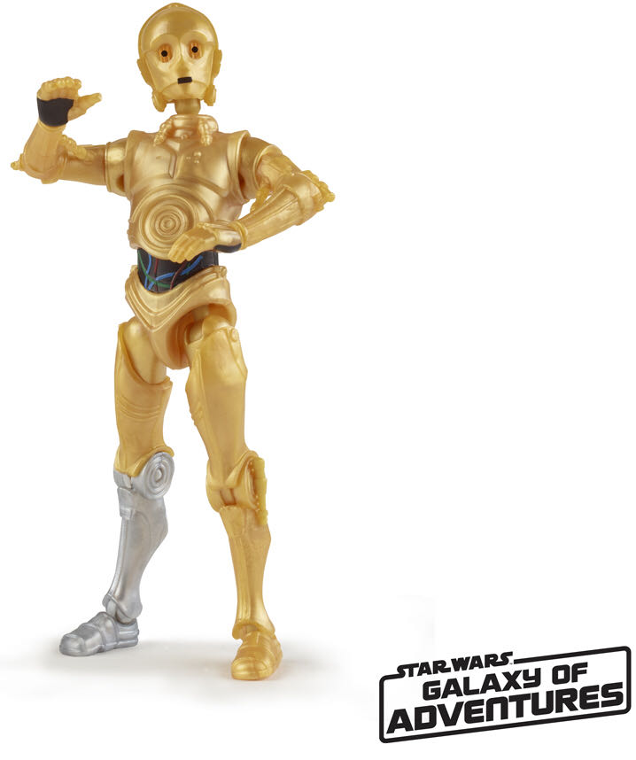C-3PO - Disney / Hasbro (Galaxy of Adventure 5” 2019) action figure collectible [Barcode 630509867486] - Main Image 4