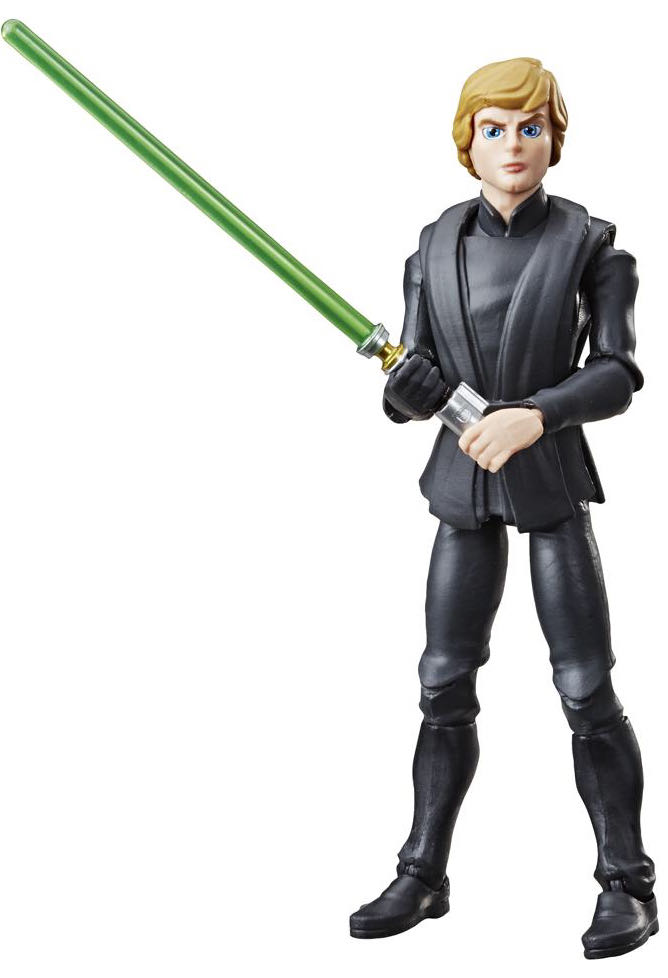 Star Wars Galaxy of Adventures Luke Skywalker (Jedi Knight) - Hasbro (Star Wars - Galaxy Of Adventures) action figure collectible [Barcode 630509868513] - Main Image 4