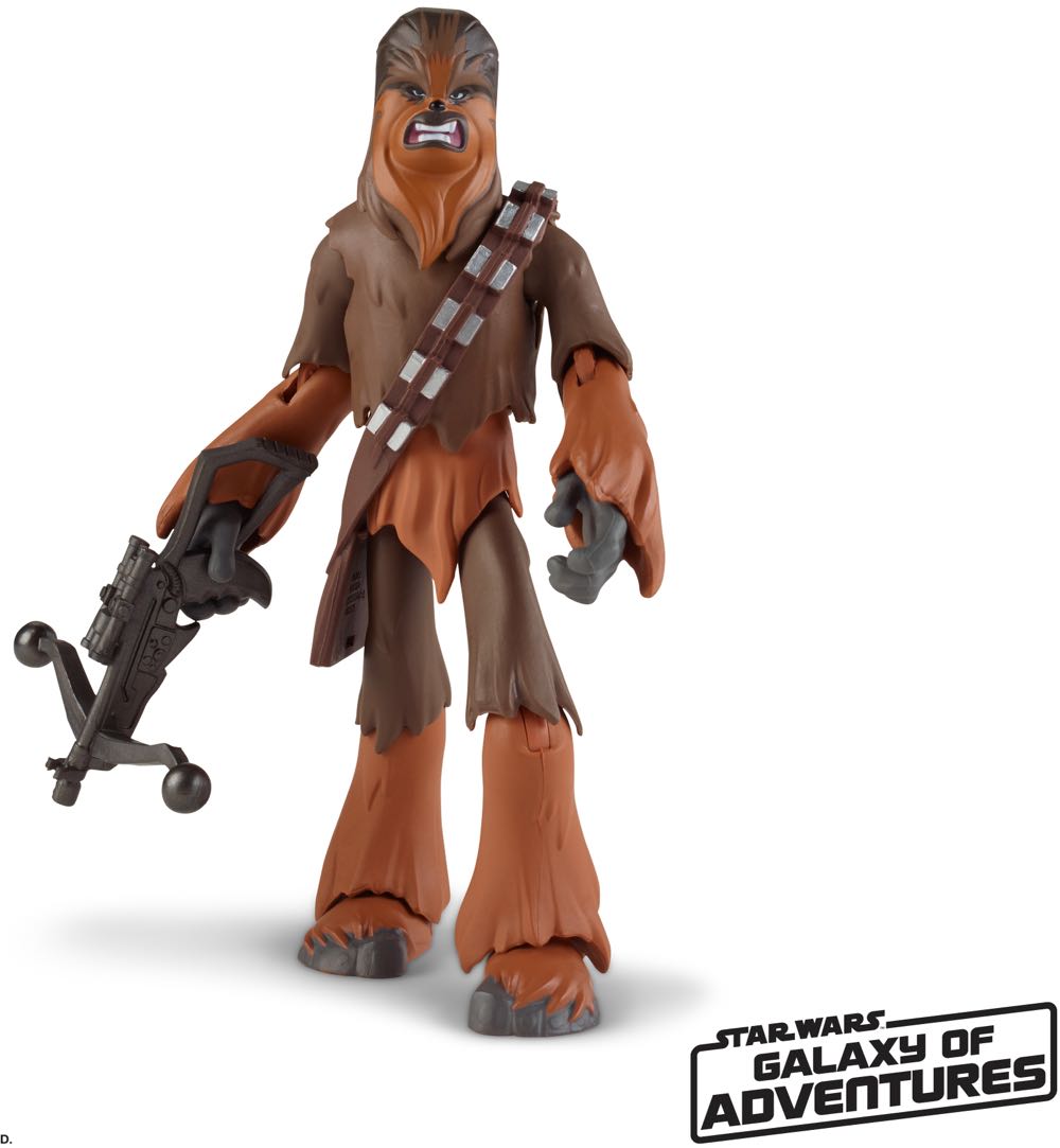 Chewbacca - Disney / Hasbro (Galaxy of Adventure 5” 2019) action figure collectible [Barcode 630509867455] - Main Image 4