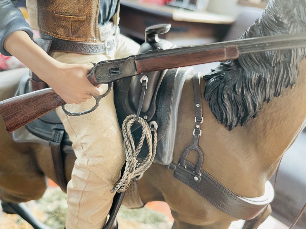 John Wayne Horse Statue 1:6 Scale Old & Rare By Infinite Statue Collectible - Infinite Statue (western) action figure collectible [Barcode 833300727656] - Main Image 3