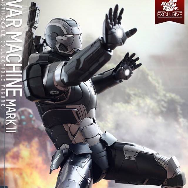 War Machine Mark 2 - Hot Toys (Avengers Age Of Ultron) action figure collectible [Barcode 4897011176871] - Main Image 3