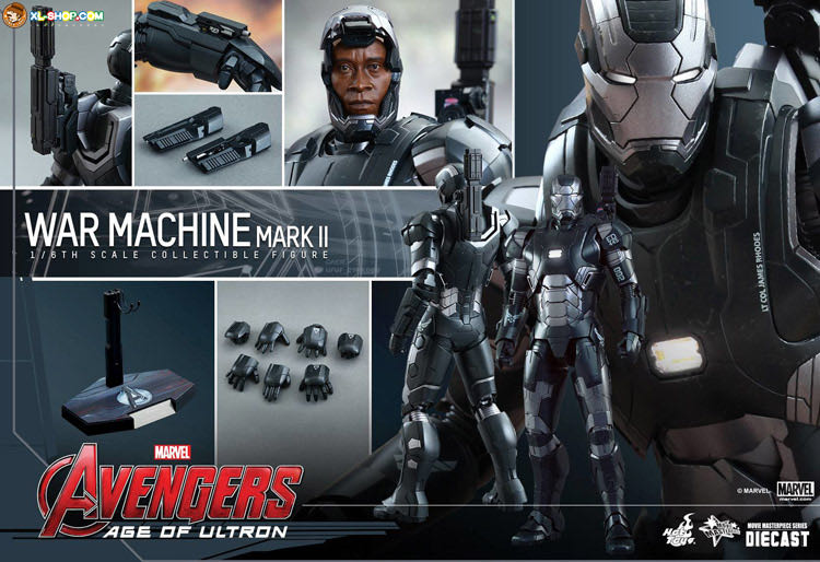 War Machine Mark 2 - Hot Toys (Avengers Age Of Ultron) action figure collectible [Barcode 4897011176871] - Main Image 4