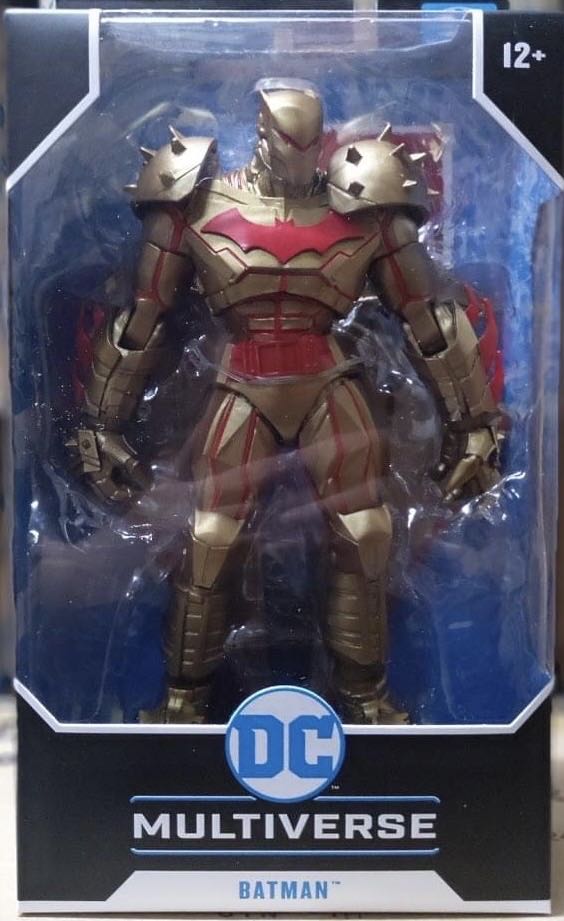 Batman [Hellbat - Gold Suit] - McFarlane Toys (DC Multiverse) action figure collectible - Main Image 2