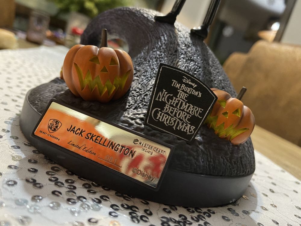 Beast Kingdom The Nightmare Before Christmas: Jack Skellington Mc-015 Mastercraft Statue Multicolor - Beast Kingdom (The Nightmare Before Christmas) action figure collectible [Barcode 4710586062397] - Main Image 2