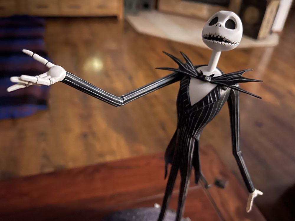 Beast Kingdom The Nightmare Before Christmas: Jack Skellington Mc-015 Mastercraft Statue Multicolor - Beast Kingdom (The Nightmare Before Christmas) action figure collectible [Barcode 4710586062397] - Main Image 3