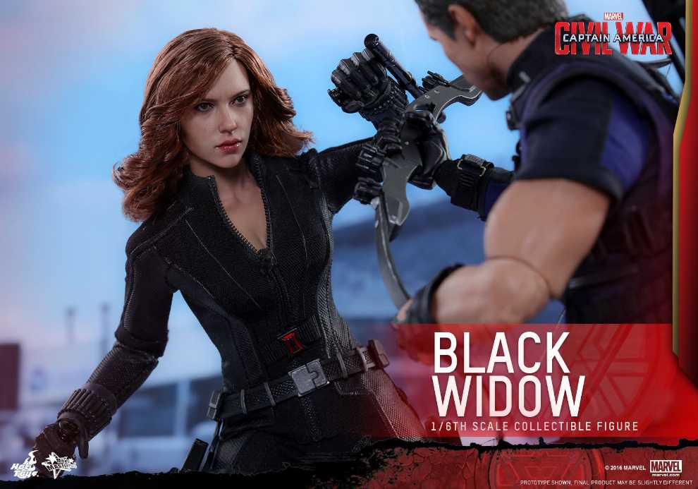 Black Widow - Hot Toys (Captain America Civil War) action figure collectible [Barcode 4897011180564] - Main Image 4