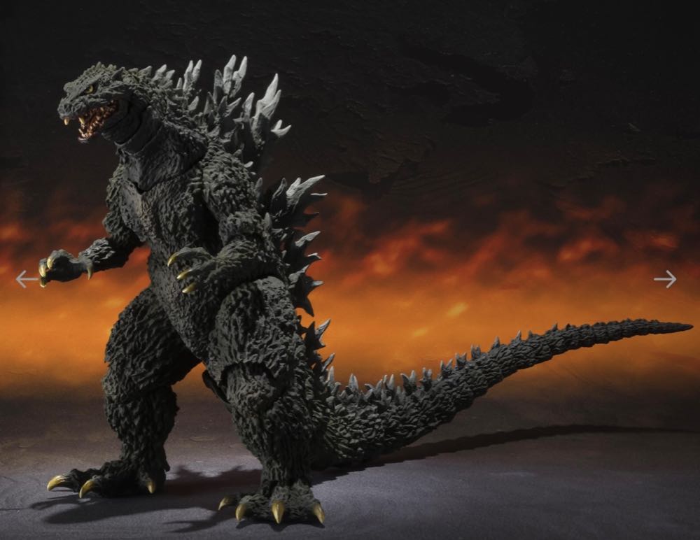 Godzilla 2000 Millennium Special Color Version - Tamashi nations (S.H. MonsterArts) action figure collectible [Barcode 4543112946263] - Main Image 3