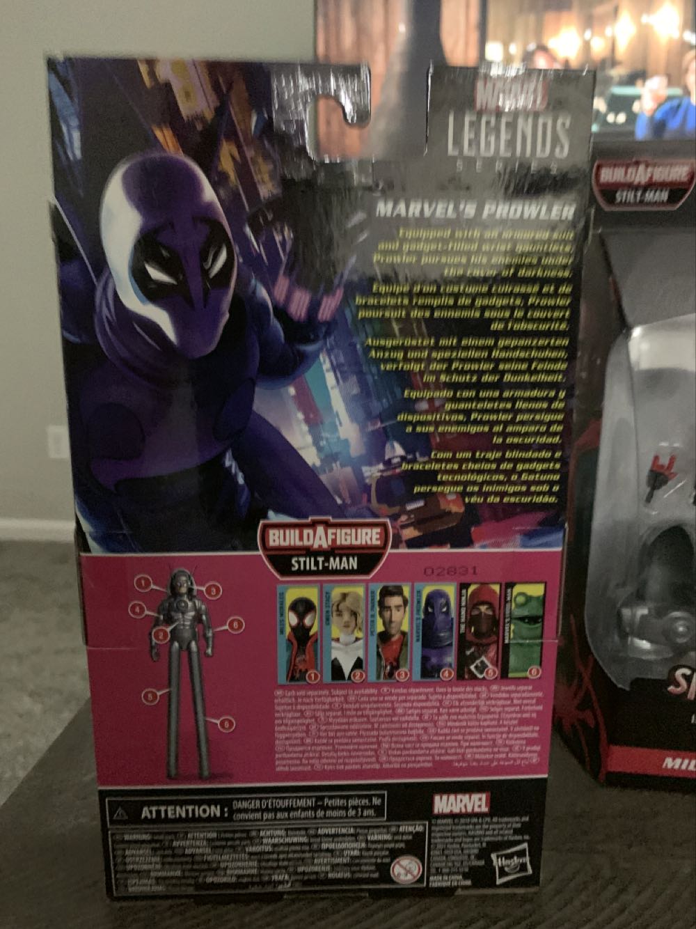 Marvel Legends Marvel’s Prowler - Hasbro (Marvel Legends) action figure collectible [Barcode 5010993786398] - Main Image 3