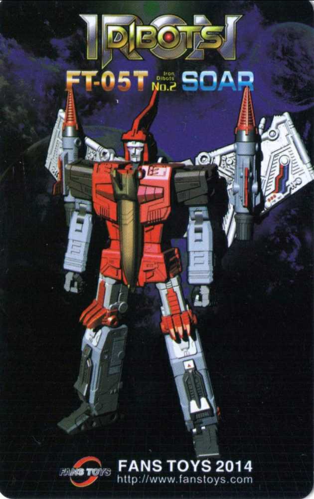Swoop FT-05T (Soar Red Chest) - Fans Toys (Masterpiece 1985) action figure collectible - Main Image 2