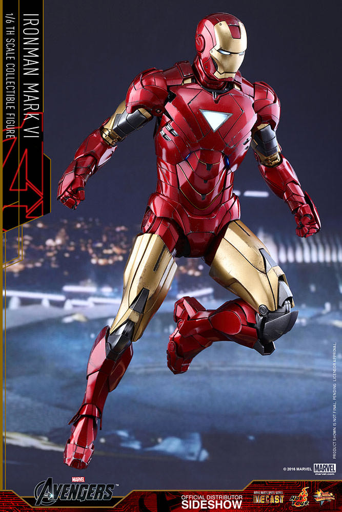 Iron Man Mk 6 (Avengers) MMS 378-D17 - Hot Toys (Avengers, the) action figure collectible [Barcode 4897011181875] - Main Image 4