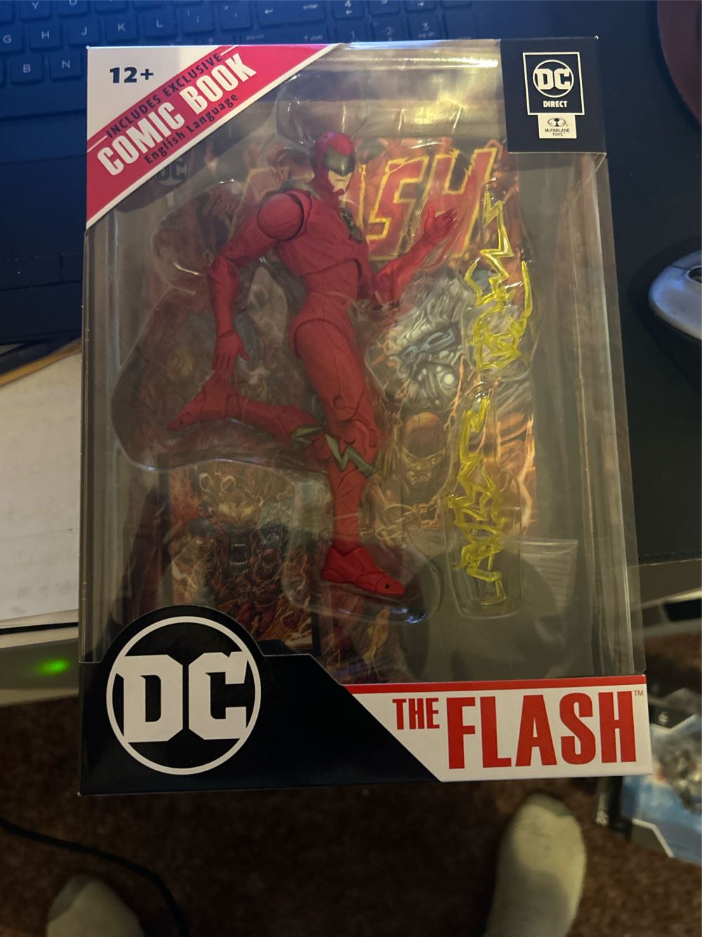 Dc Multiverse - The Flash Comic - Mcfarlane action figure collectible - Main Image 2