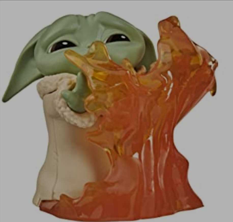 The Child (Flames) - Disney / Hasbro (Bounty Collection 2” 2020- Now: Series 2) action figure collectible [Barcode 5010993808106] - Main Image 3