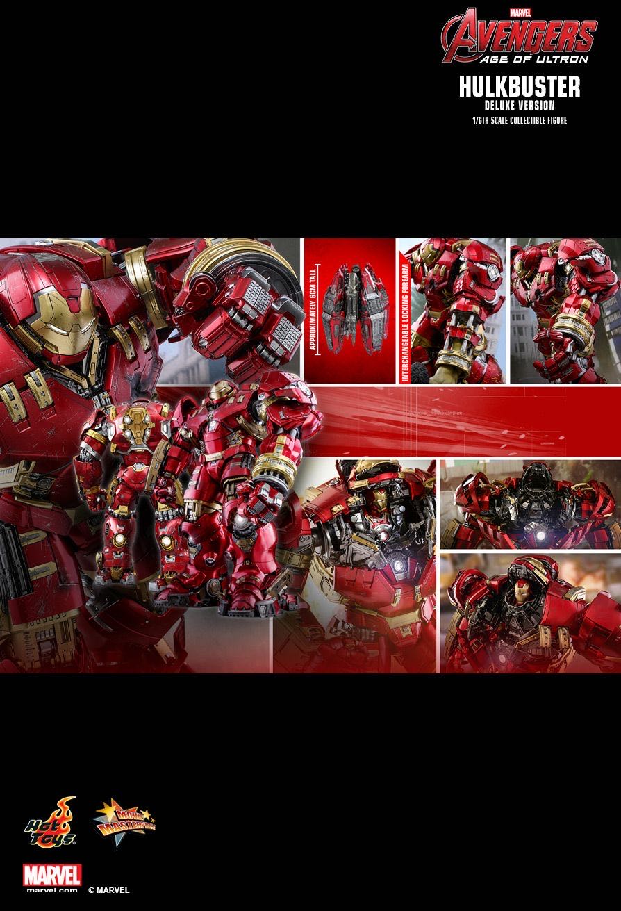 Iron Man Hulkbuster Hot Toys Deluxe MK XLIV - Hot Toys (Iron Man) action figure collectible [Barcode 4897011187891] - Main Image 3