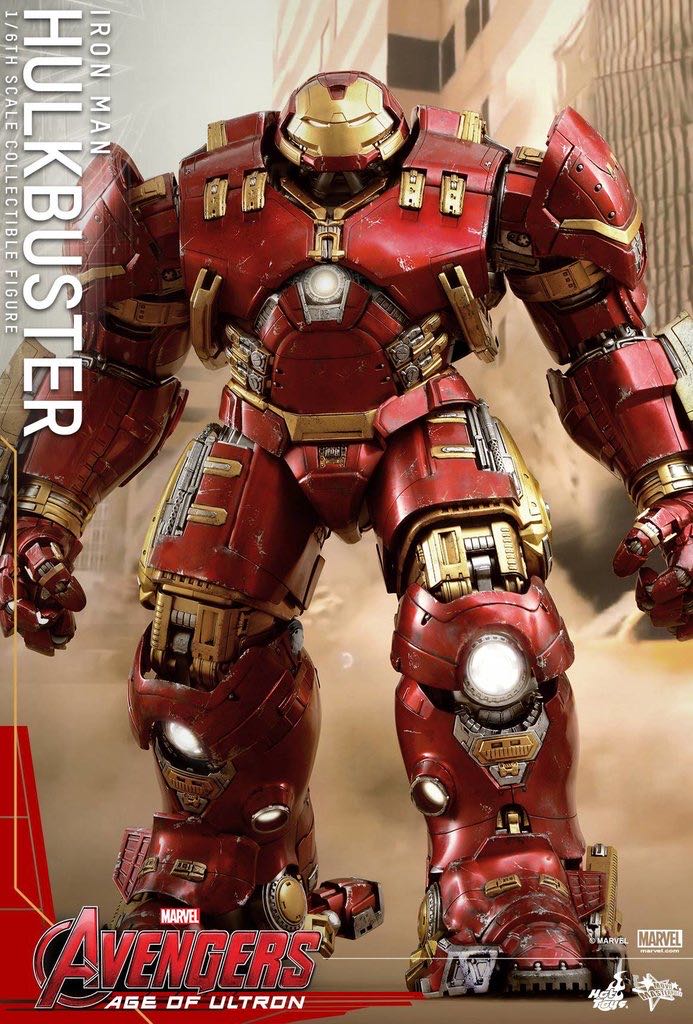 Iron Man Hulkbuster Hot Toys Deluxe MK XLIV - Hot Toys (Iron Man) action figure collectible [Barcode 4897011187891] - Main Image 4