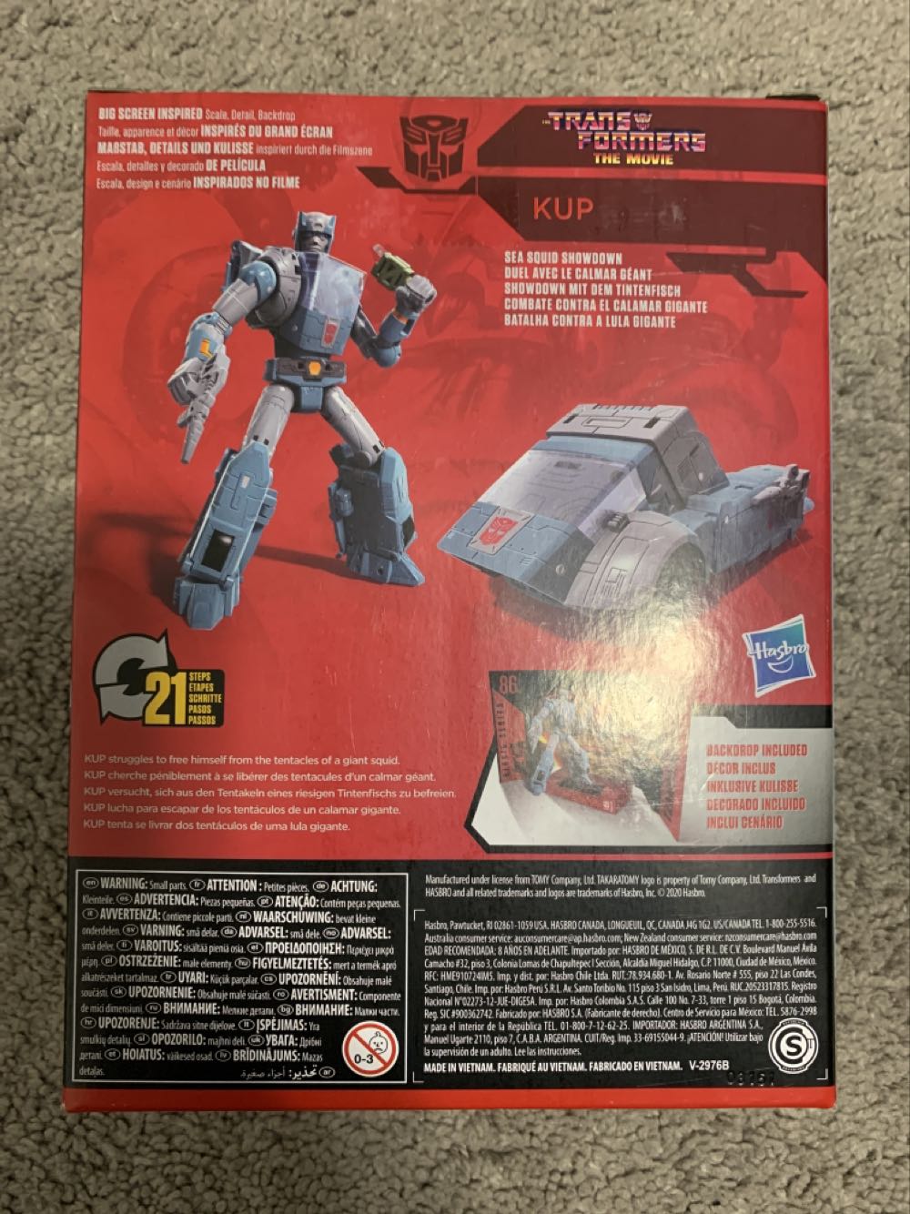 Transformers Studio series 86 Kup - Hasbro / Takara Tomy (Transformers Studio Series ‘86) action figure collectible [Barcode 630509978236] - Main Image 2