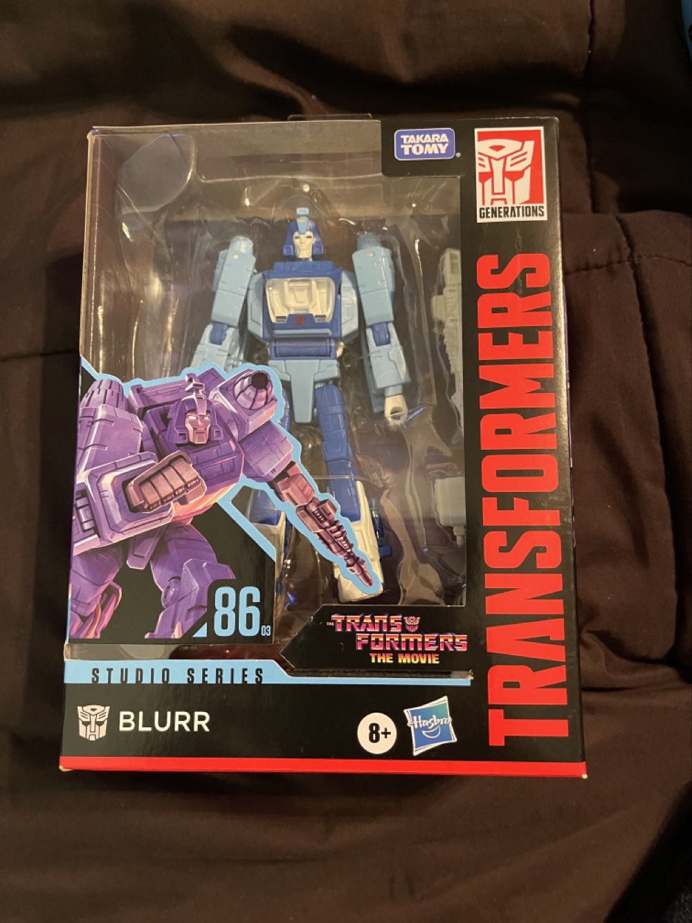 Blurr - Hasbro/Takara Tomy (The Transformers: The Movie) action figure collectible [Barcode 630509978281] - Main Image 4