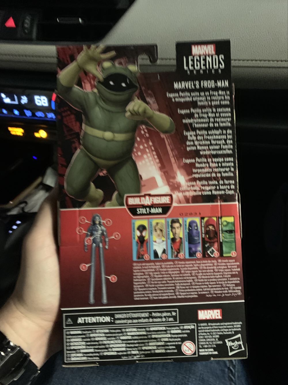 Frog-Man - Hasbro (Marvel Legends Baf Stilt-Man) action figure collectible [Barcode 5010993786541] - Main Image 3