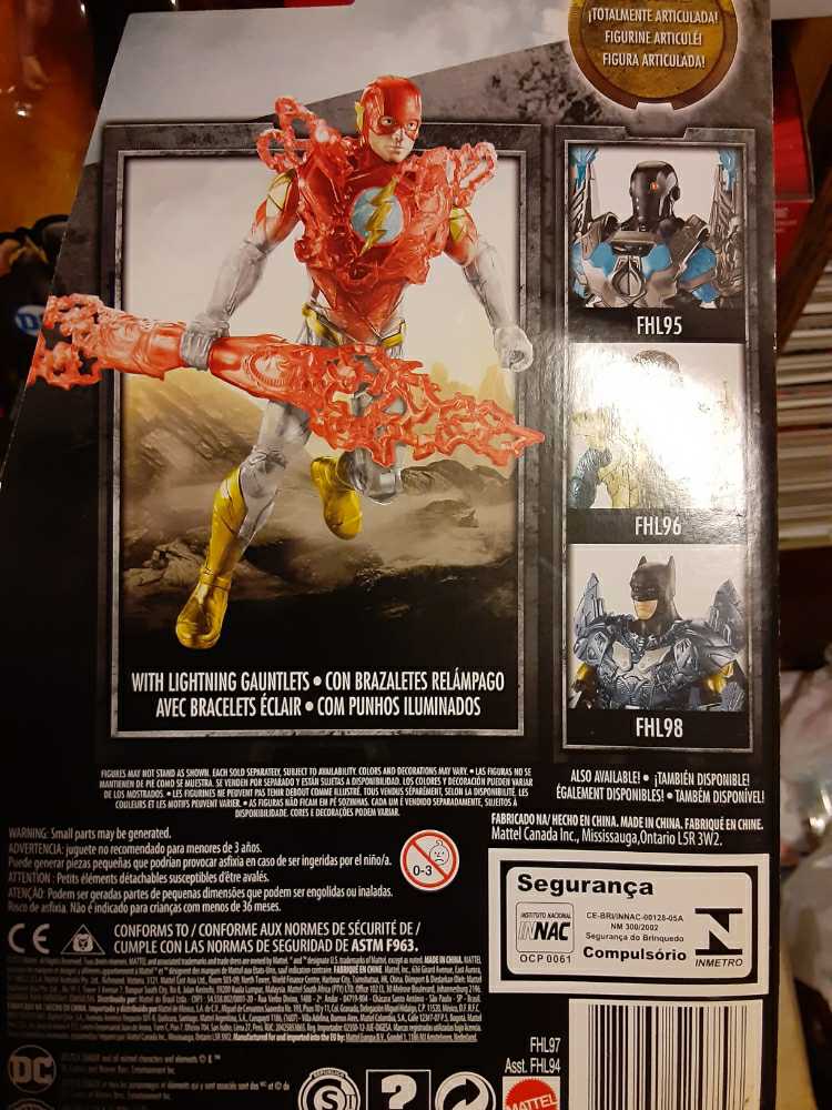 Flash Action Figure - Mattel (Justice League 2017) action figure collectible [Barcode 82197827] - Main Image 2