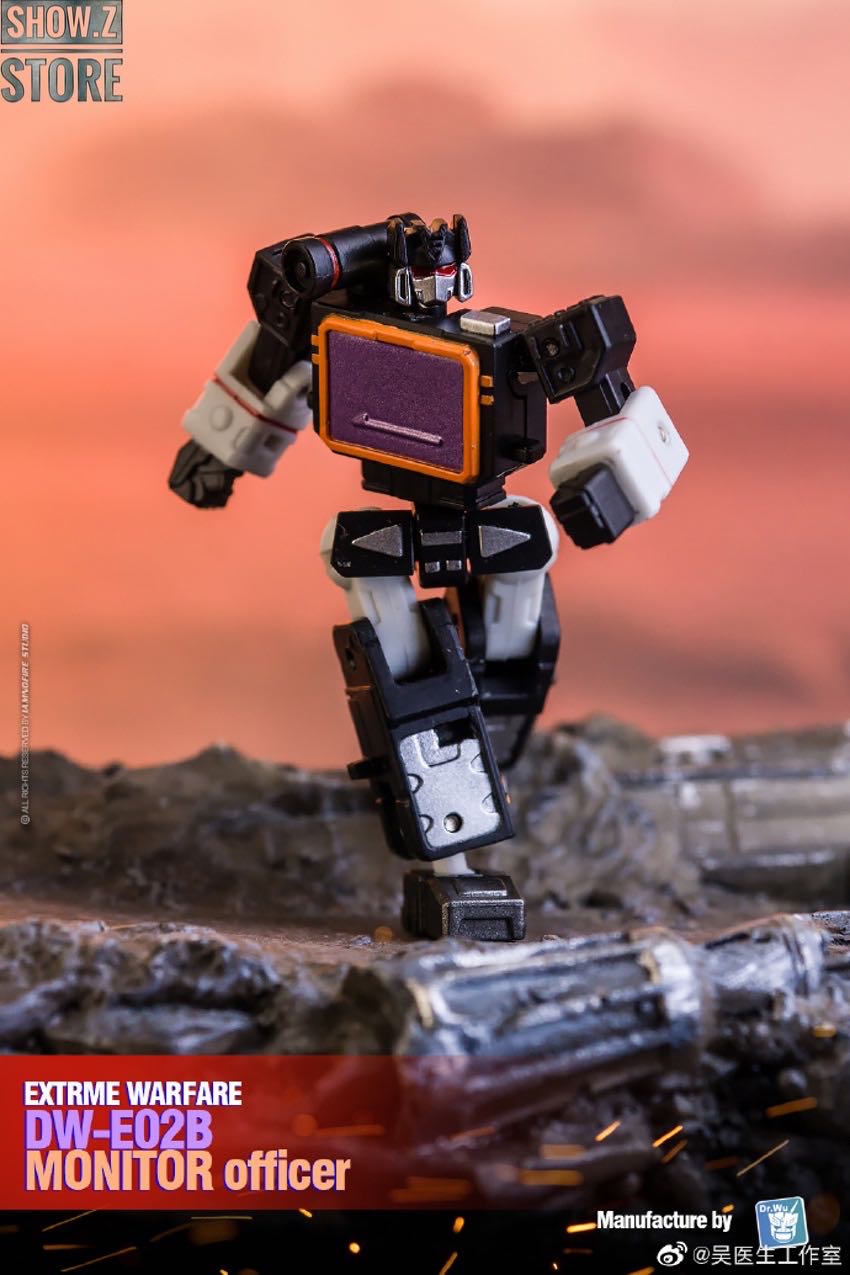 Dr. Wu DW-E02B Monitor Officer(Soundblaster) - Dr. Wu Studio action figure collectible - Main Image 2