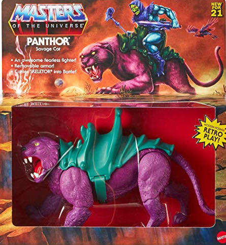 motu Panthor - Mattel (Masters of the Universe: Origins) action figure collectible [Barcode 887961930849] - Main Image 1