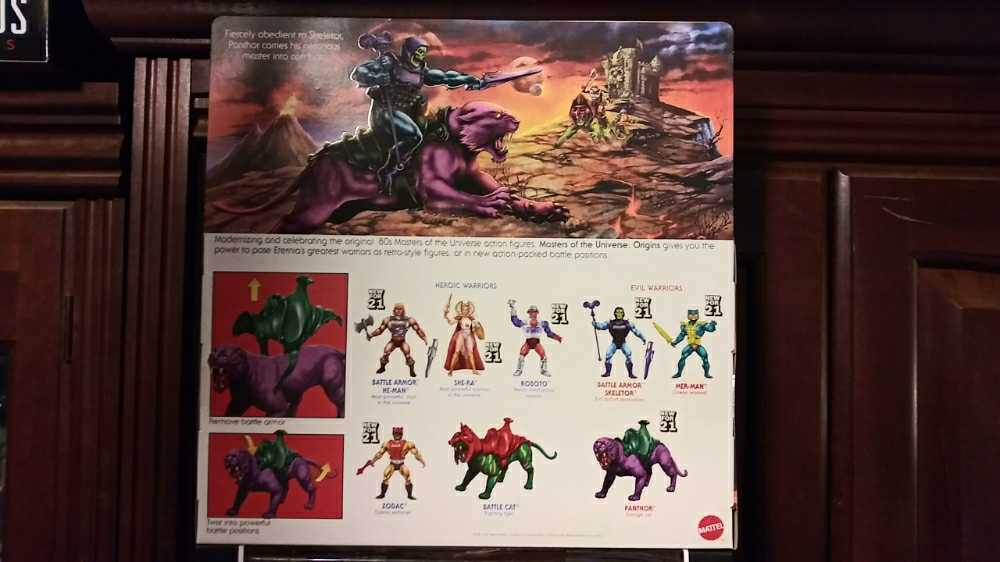 Panthor - Mattel (Masters Of The Universe - Origins) action figure collectible [Barcode 887961930849] - Main Image 2