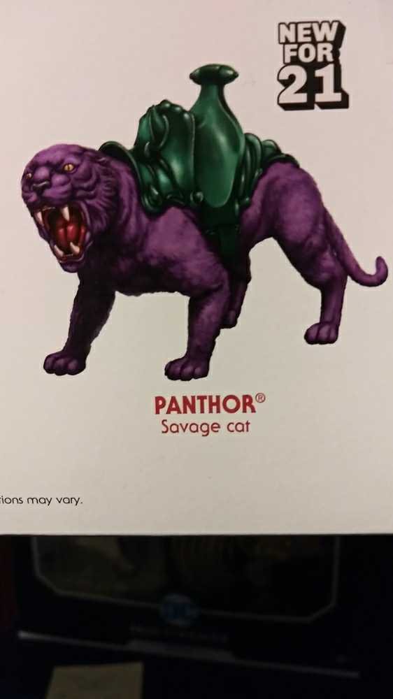 Panthor - Mattel (Masters Of The Universe - Origins) action figure collectible [Barcode 887961930849] - Main Image 3