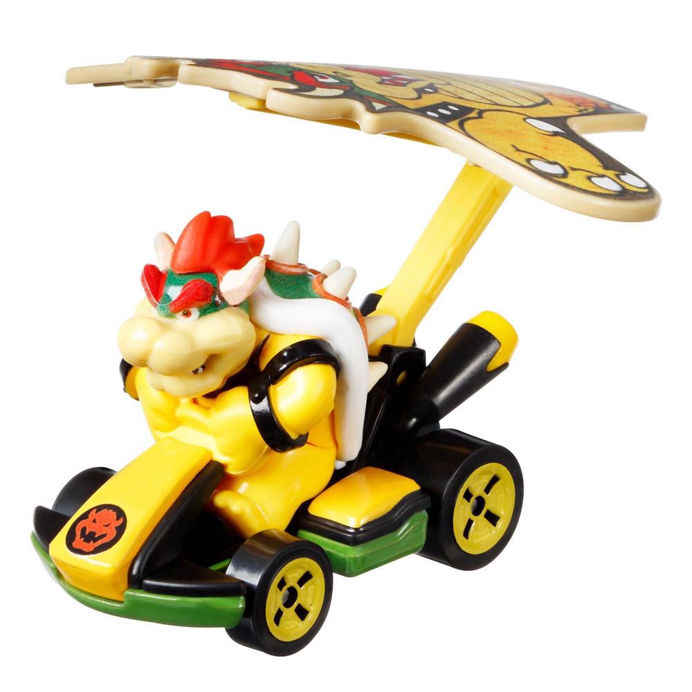 Hotwheels Mario Kart “Bowser Standard Kart Kite” - Hotwheels (Mario Kart) action figure collectible [Barcode 887961923209] - Main Image 2