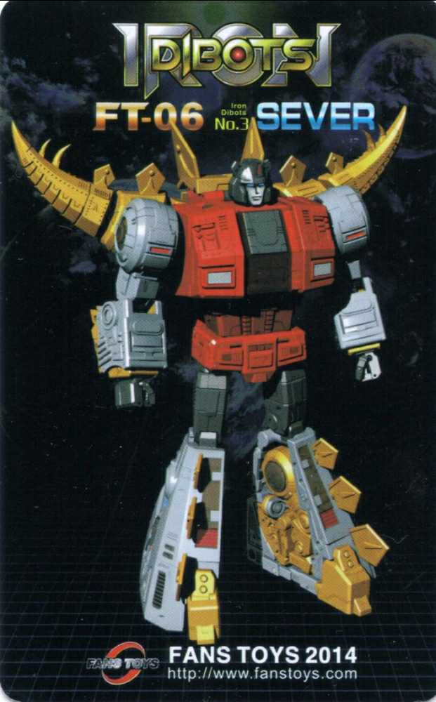 Snarl FT-06 (Sever) - Fans Toys (Masterpiece 1985) action figure collectible - Main Image 3