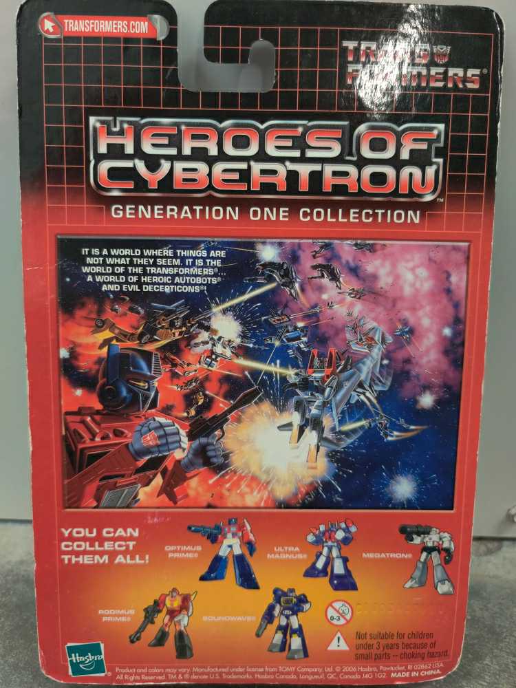 Transformers HOC Gen 1 Collection Rodimus Prime - Hasbro (Heroes Of Cybertron SCF) action figure collectible [Barcode 076930272084] - Main Image 2