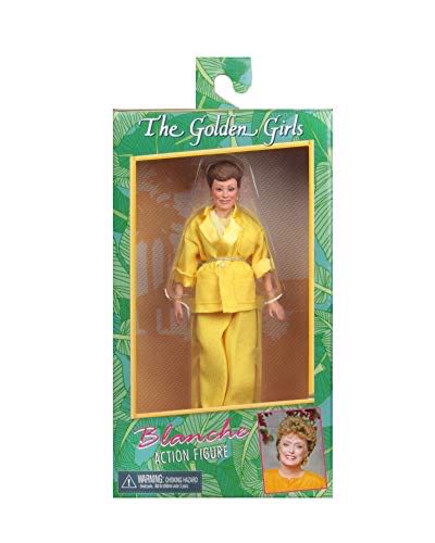 Neca Golden Girls Blanche 8” Clothed Action Figure - Neca (The Golden Girls) action figure collectible [Barcode 634482448984] - Main Image 1