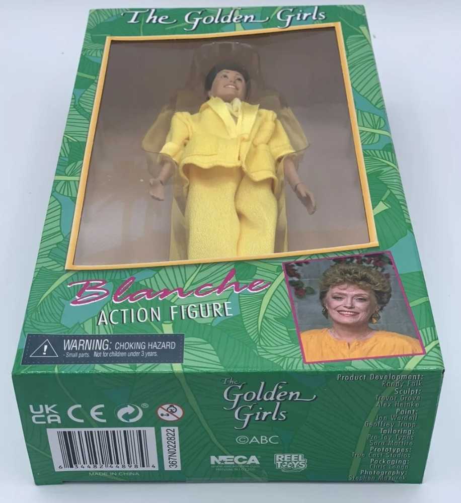 Neca Golden Girls Blanche 8” Clothed Action Figure - Neca (The Golden Girls) action figure collectible [Barcode 634482448984] - Main Image 3