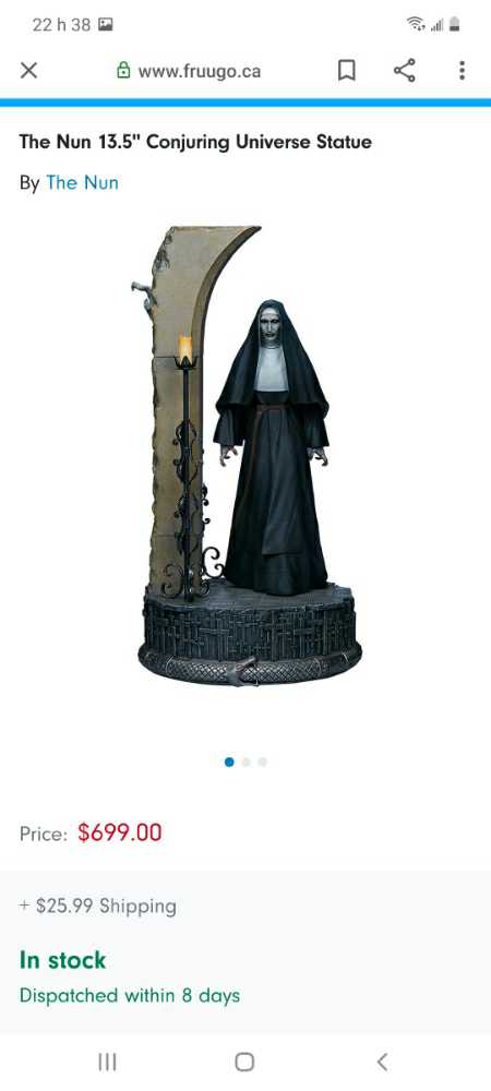 the nun - Sideshow Collectibles action figure collectible - Main Image 2
