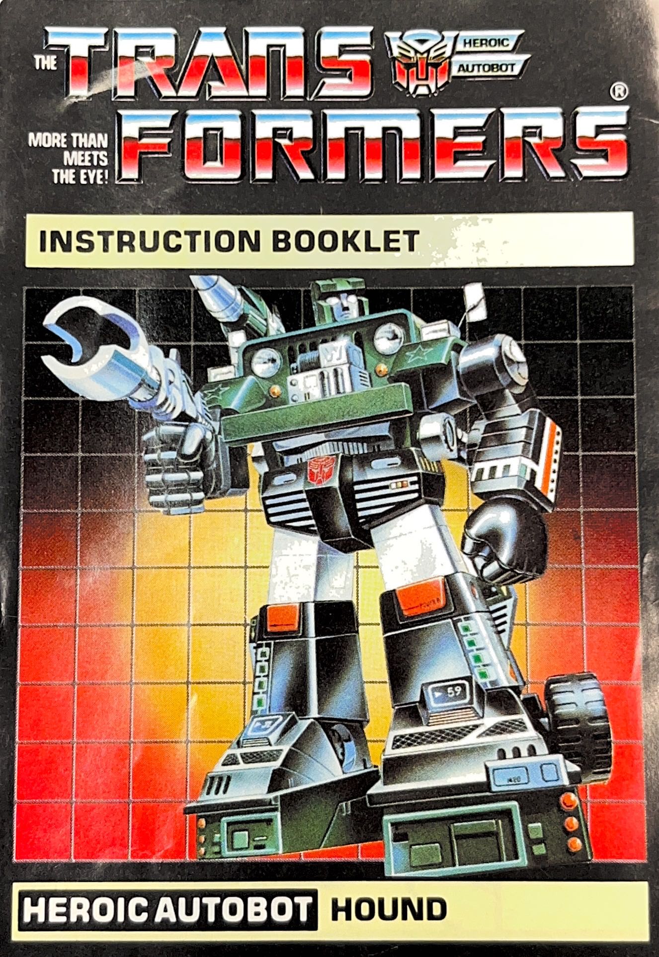 Hound 3rd Vehicle Mode 1984 Cars - Hasbro (1984) action figure collectible - Main Image 3