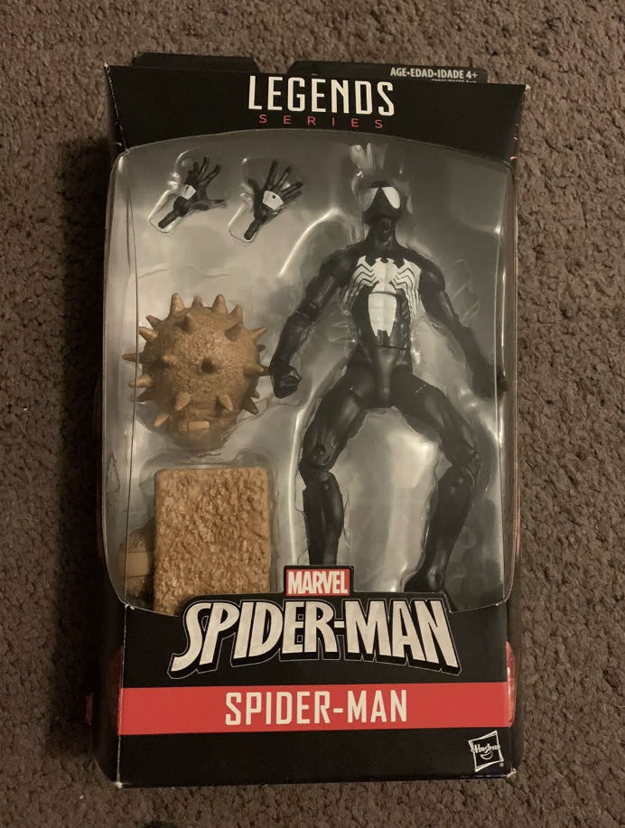 Black Suit Spider-Man  action figure collectible [Barcode 4589974729316] - Main Image 2