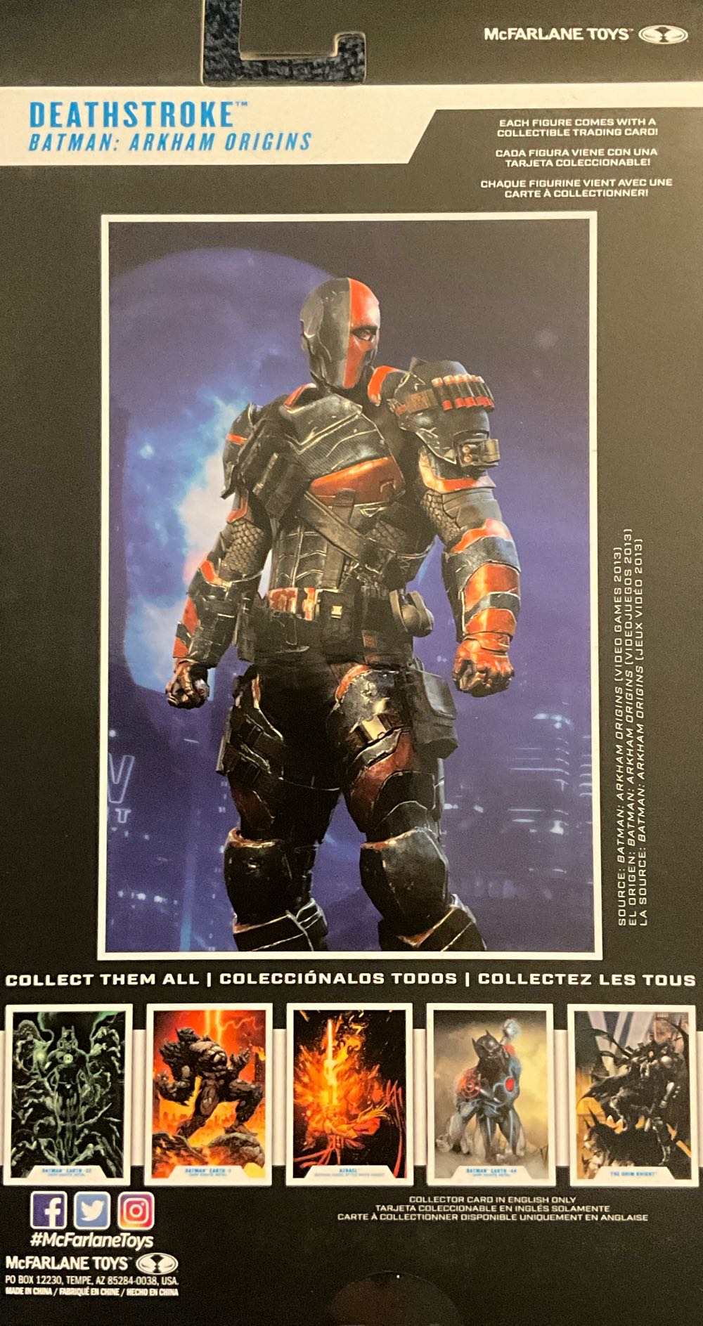 Deathstroke Gold - McFarlane Toys (Batman: Arkham Origins) action figure collectible - Main Image 2