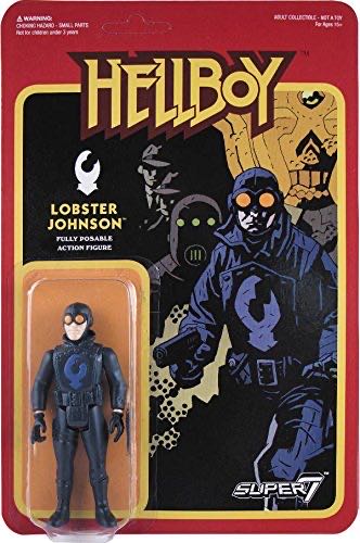 Lobster Johnson - Super 7 (Hellboy) action figure collectible [Barcode 605930564709] - Main Image 1