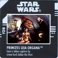 Princess Leia Organa as Jabba’s Prisoner - Hasbro / Kenner (Star Wars: Power Of The Force 2) action figure collectible [Barcode 076281696836] - Main Image 4