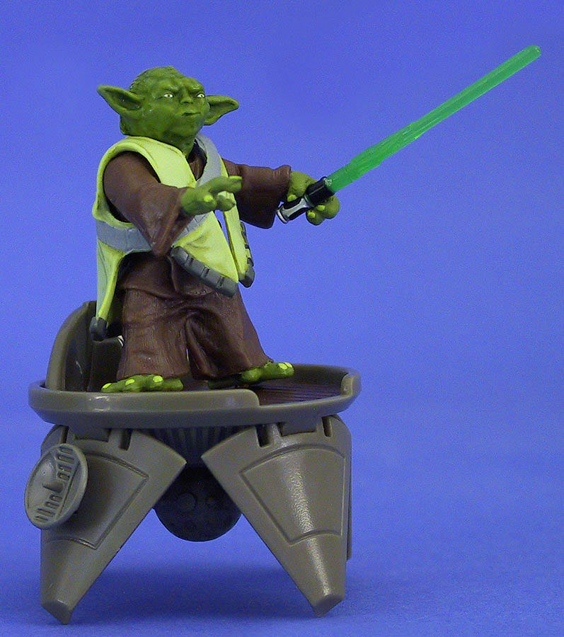 Yoda - Star Wars (Clone Wars) - Hasbro (Star Wars) action figure collectible [Barcode 076930848289] - Main Image 3