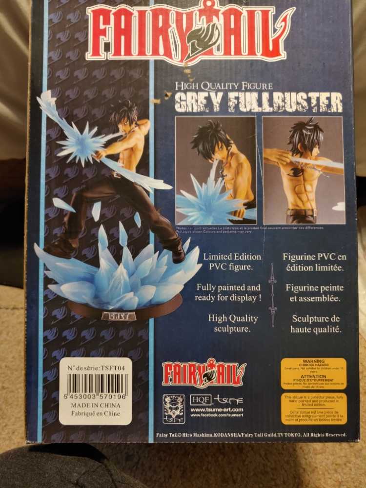 HQF Grey Fullbuster 07  action figure collectible [Barcode 5453003570196] - Main Image 2