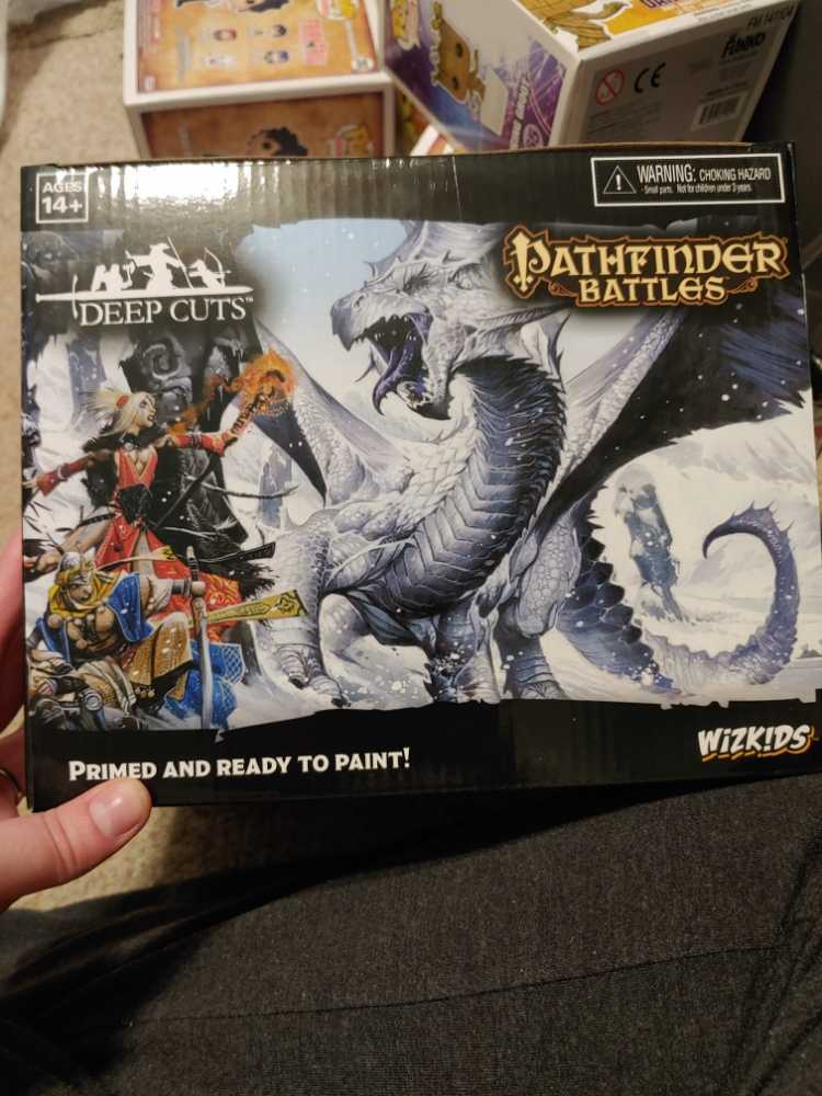 Pathfinder Battles Gargantuan Skeleton Dragon - Wizkids action figure collectible [Barcode 634482900390] - Main Image 3