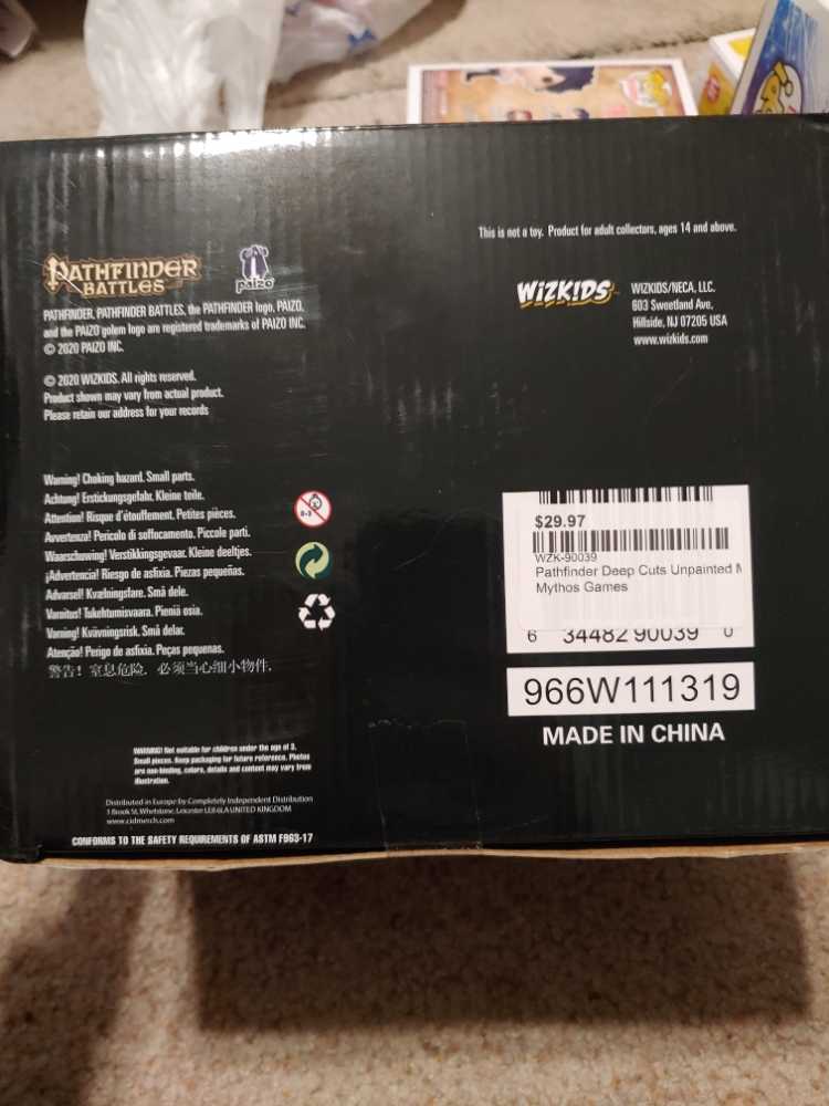 Pathfinder Battles Gargantuan Skeleton Dragon - Wizkids action figure collectible [Barcode 634482900390] - Main Image 4