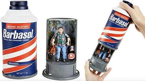 Jurassic Park Barbasol Dennis Nedry Sdcc Ee Exclusive - Mattel (Jurassic Park) action figure collectible [Barcode 887961922936] - Main Image 1