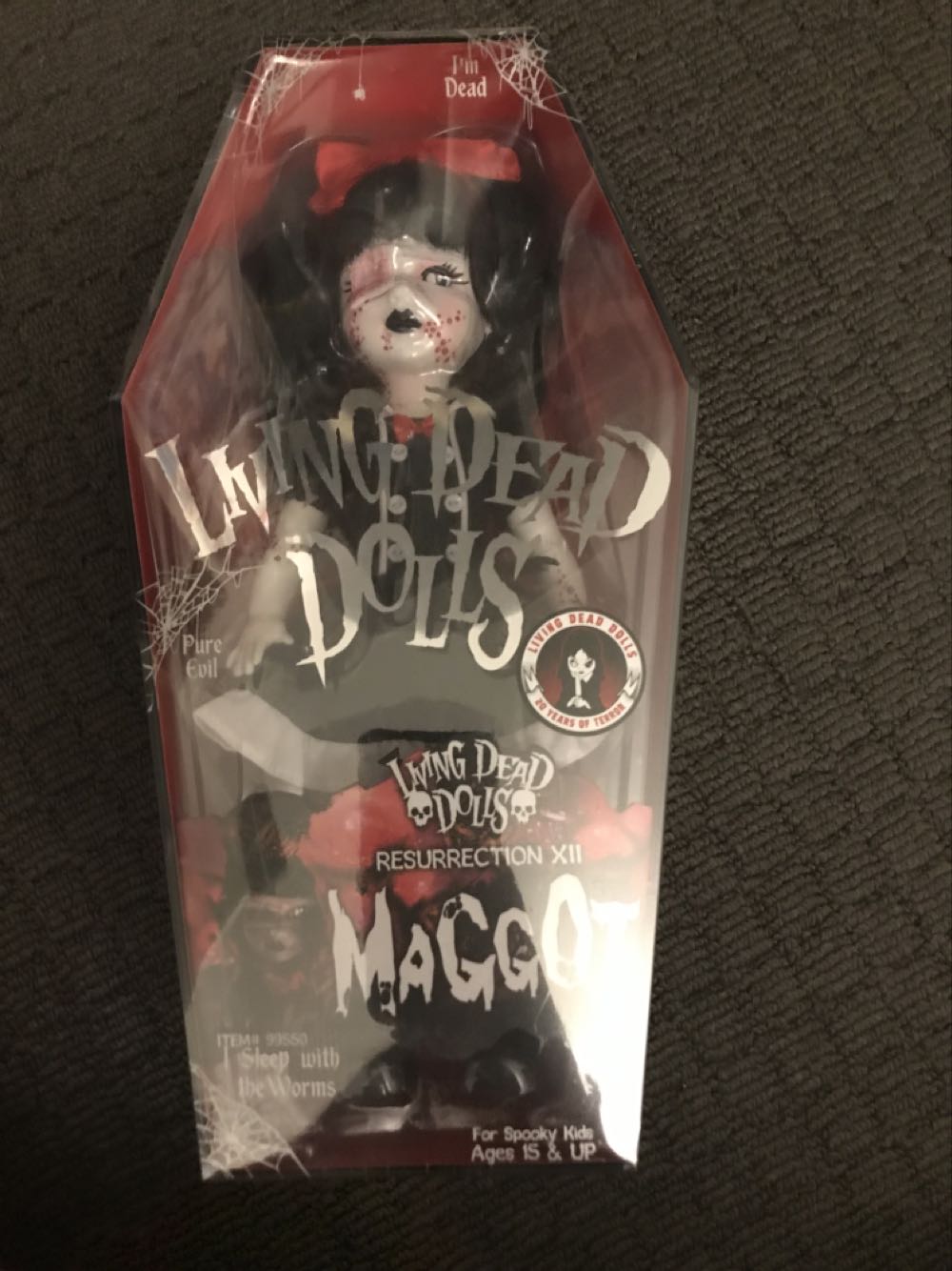 Maggot (Resurrection 12) - Mezco Toyz (Living Dead Dolls Resurrection) action figure collectible [Barcode 696198995503] - Main Image 2