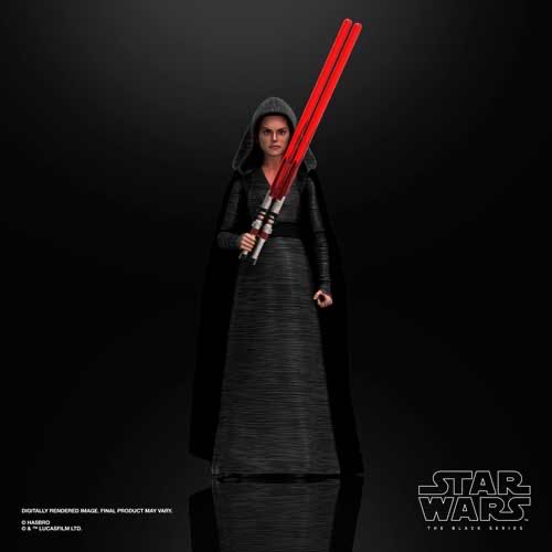 Rey (Dark Side Vision) - Hasbro (Star Wars The Black Series : The Rise of Skywalker) action figure collectible [Barcode 5010993790012] - Main Image 2