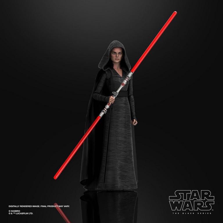 Rey (Dark Side Vision) - Hasbro (Star Wars The Black Series : The Rise of Skywalker) action figure collectible [Barcode 5010993790012] - Main Image 3