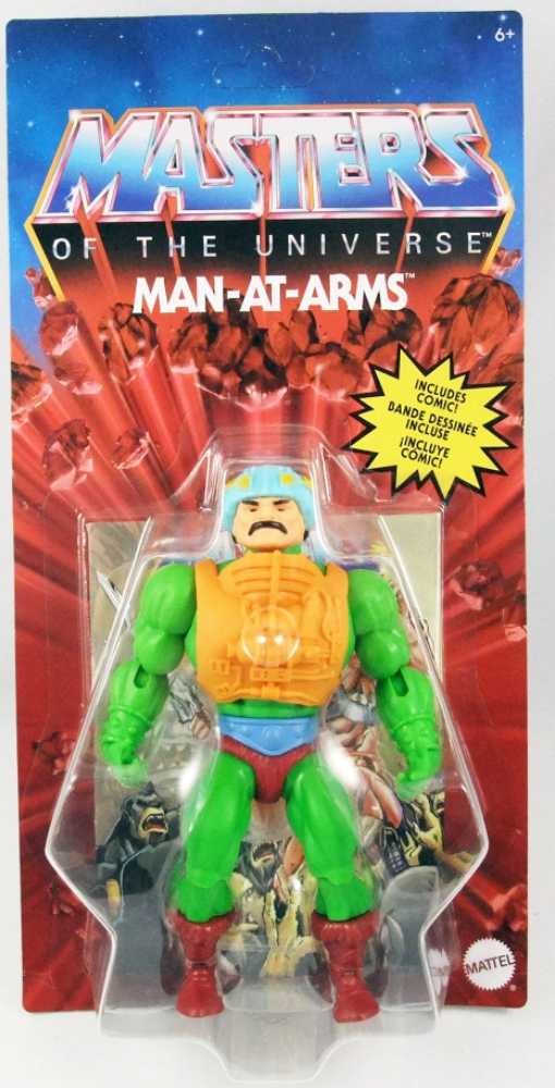 Man-At-Arms  - Mattel (Masters Of The Universe Origins) action figure collectible [Barcode 0887961875379] - Main Image 2