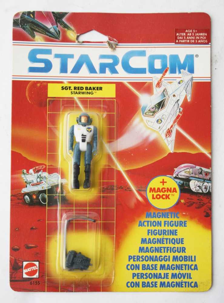 Starcom Sgt. Red Baker - Coleco (StarCom) action figure collectible - Main Image 2