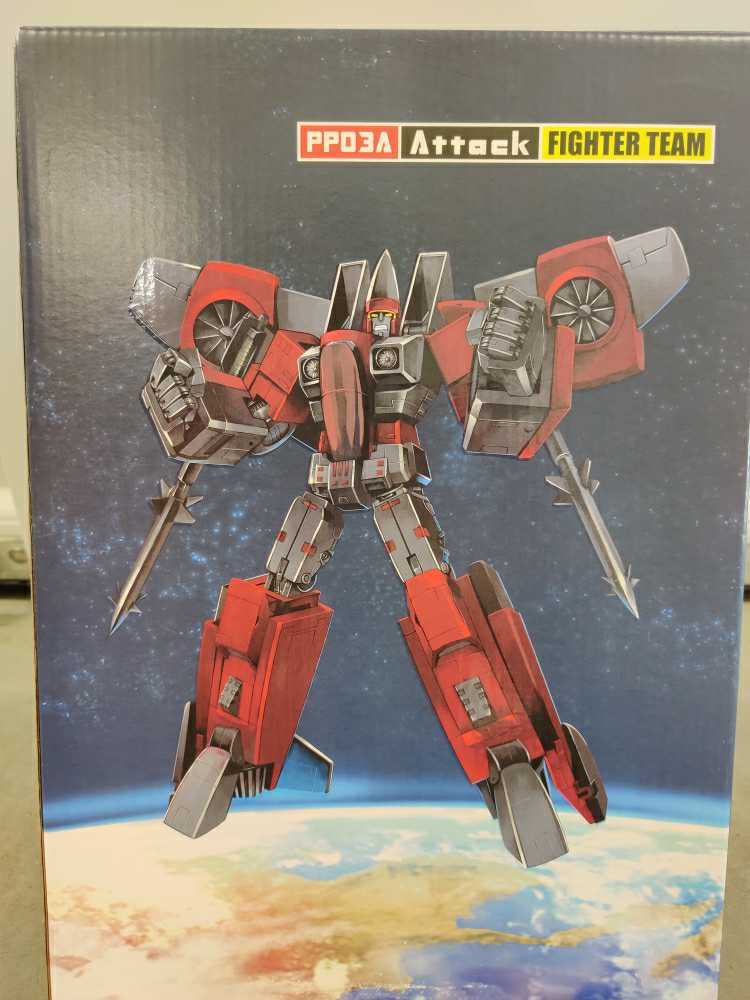 Attack Thrust Robot Mode - iGear (Masterpiece Large Scale) action figure collectible - Main Image 3